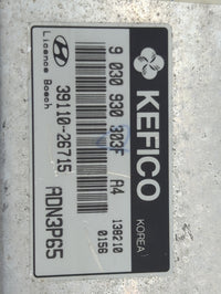 2023 Hyundai Accent PCM Engine Control Computer ECU ECM PCU OEM P/N:39110-26715 Fits OEM Used Auto Parts - Oemusedautoparts1