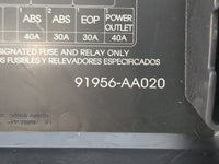 2021-2022 Hyundai Elantra Fusebox Fuse Box Panel Relay Module P/N:91956-AA020 Fits Fits 2021 2022 OEM Used Auto Parts - Oemu
