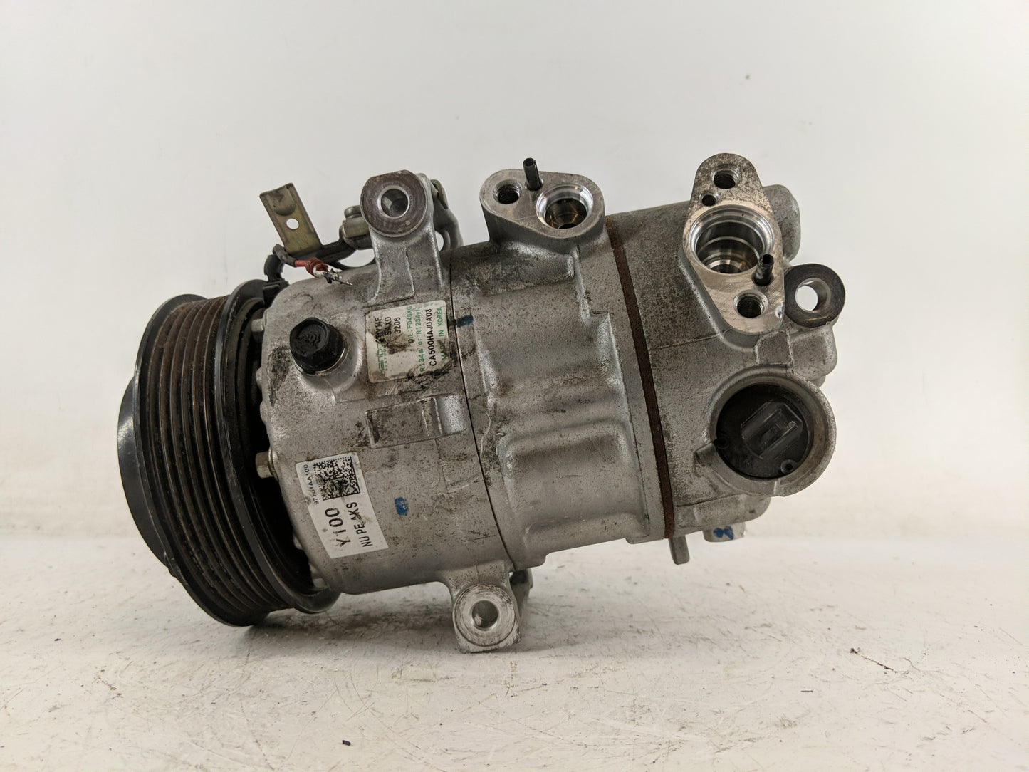 2021-2022 Hyundai Elantra Air Conditioning A/c Ac Compressor Oem - Oemusedautoparts1.com