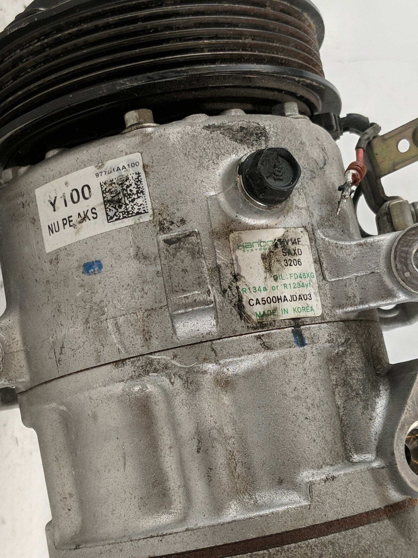 2021-2022 Hyundai Elantra Air Conditioning A/c Ac Compressor Oem - Oemusedautoparts1.com