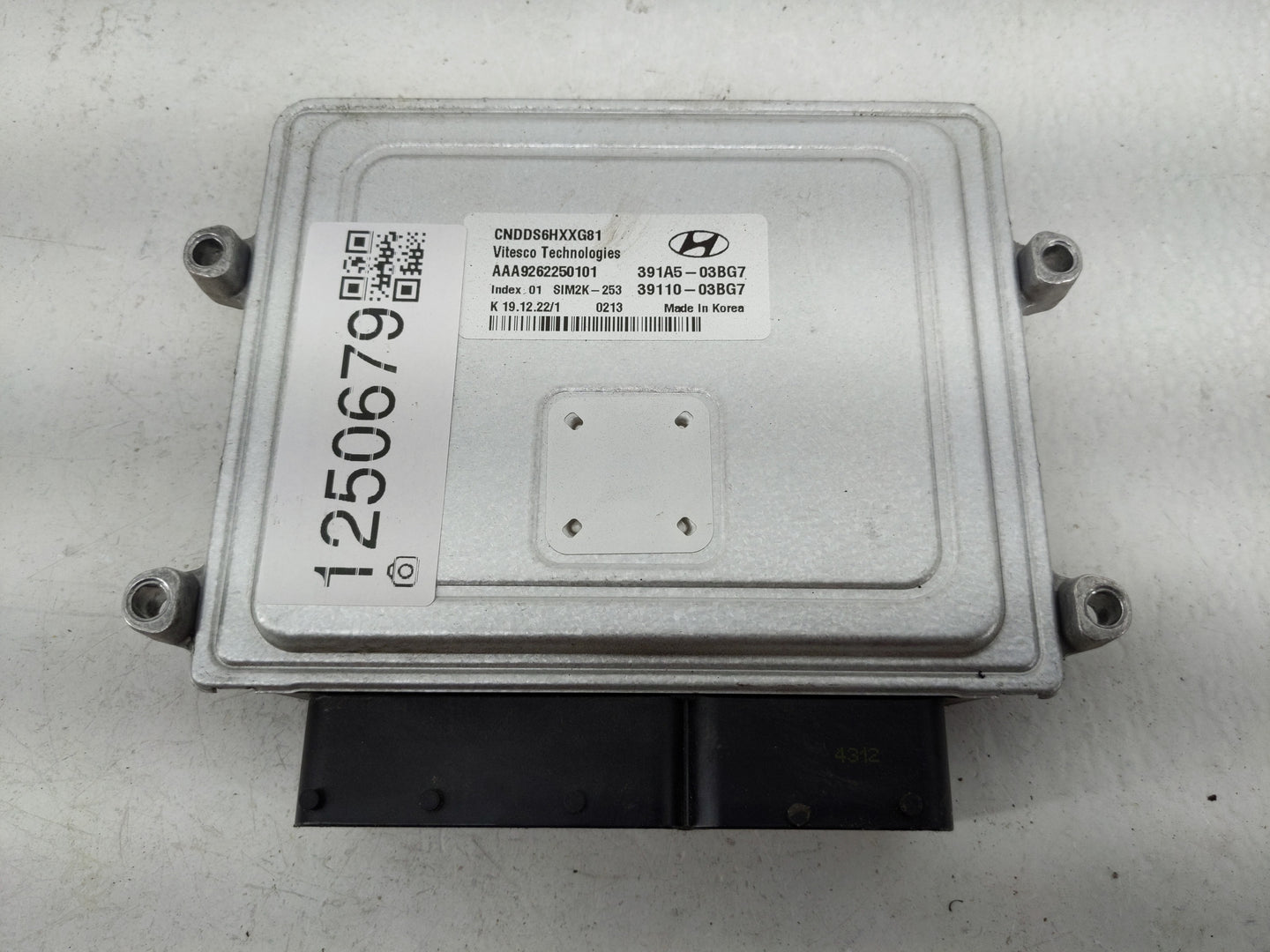 2021-2022 Hyundai Elantra PCM Engine Control Computer ECU ECM PCU OEM P/N:39110-03BG7 391A5-03BG7 Fits Fits 2021 2022 OEM Us