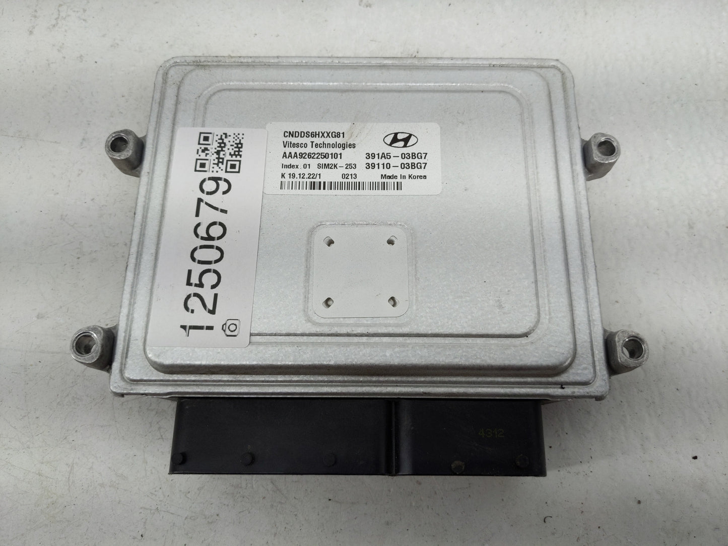 2021-2022 Hyundai Elantra PCM Engine Control Computer ECU ECM PCU OEM P/N:39110-03BG7 391A5-03BG7 Fits Fits 2021 2022 OEM Us
