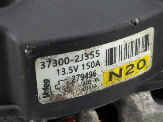 2021-2022 Hyundai Elantra Alternator Replacement Generator Charging Assembly Engine OEM P/N:37300-2J355 Fits Fits 2021 2022 OEM Used Auto Parts