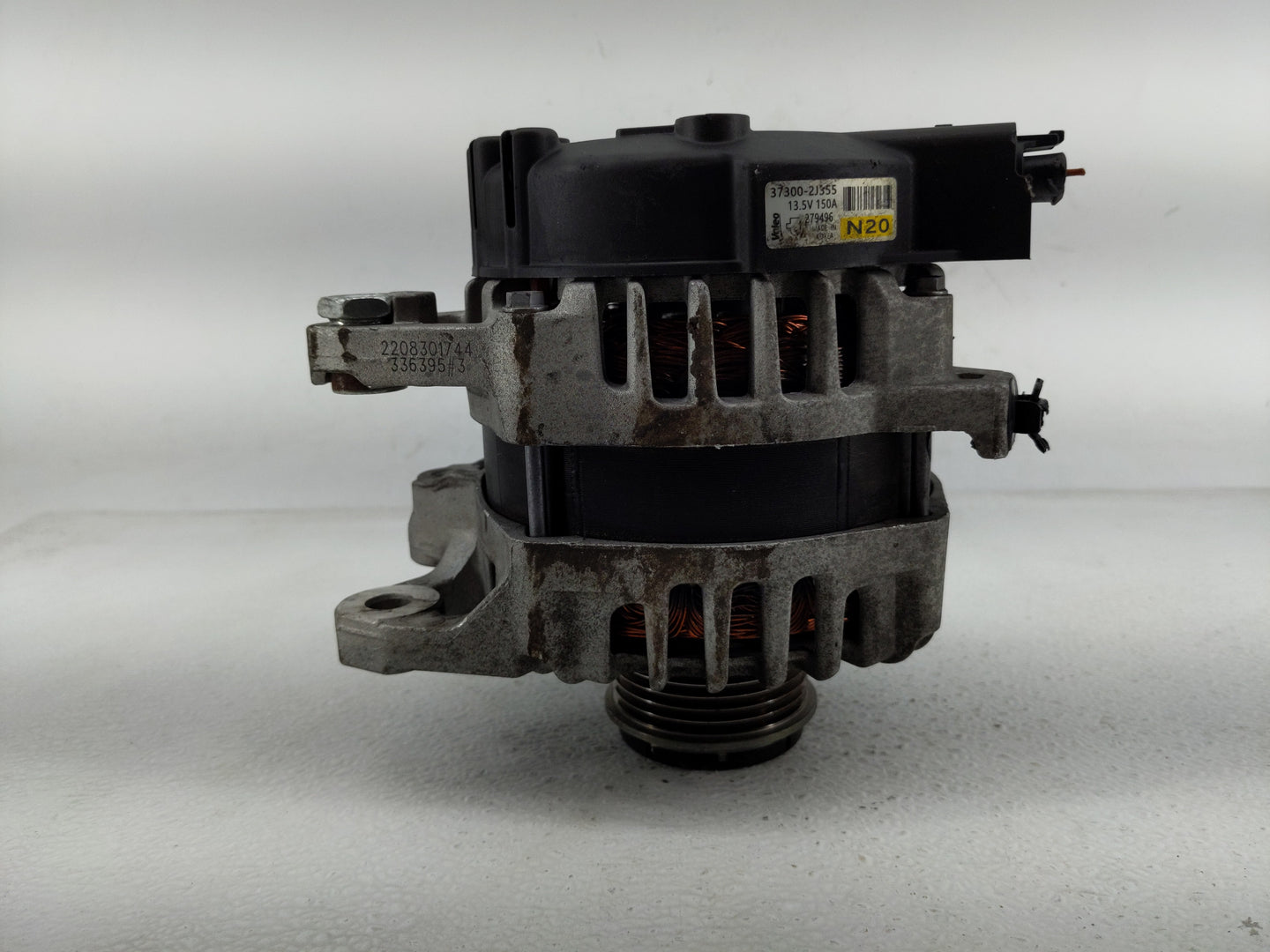 2021-2022 Hyundai Elantra Alternator Replacement Generator Charging Assembly Engine OEM P/N:37300-2J355 Fits Fits 2021 2022 