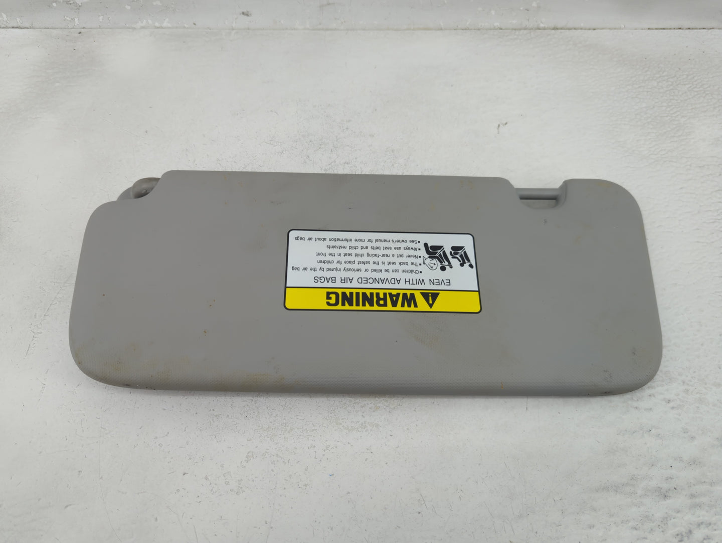 2023 Hyundai Elantra Sun Visor Shade Replacement Passenger Right Mirror Fits OEM Used Auto Parts - Oemusedautoparts1.com