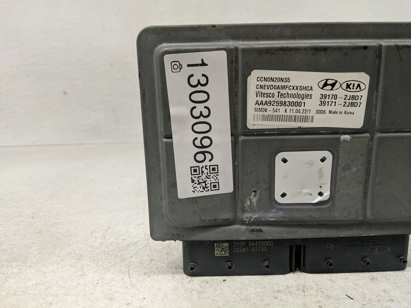 2023 Hyundai Elantra PCM Engine Control Computer ECU ECM PCU OEM P/N:39171-2JBD7 39170-2JBD7 Fits OEM Used Auto Parts - Oemu