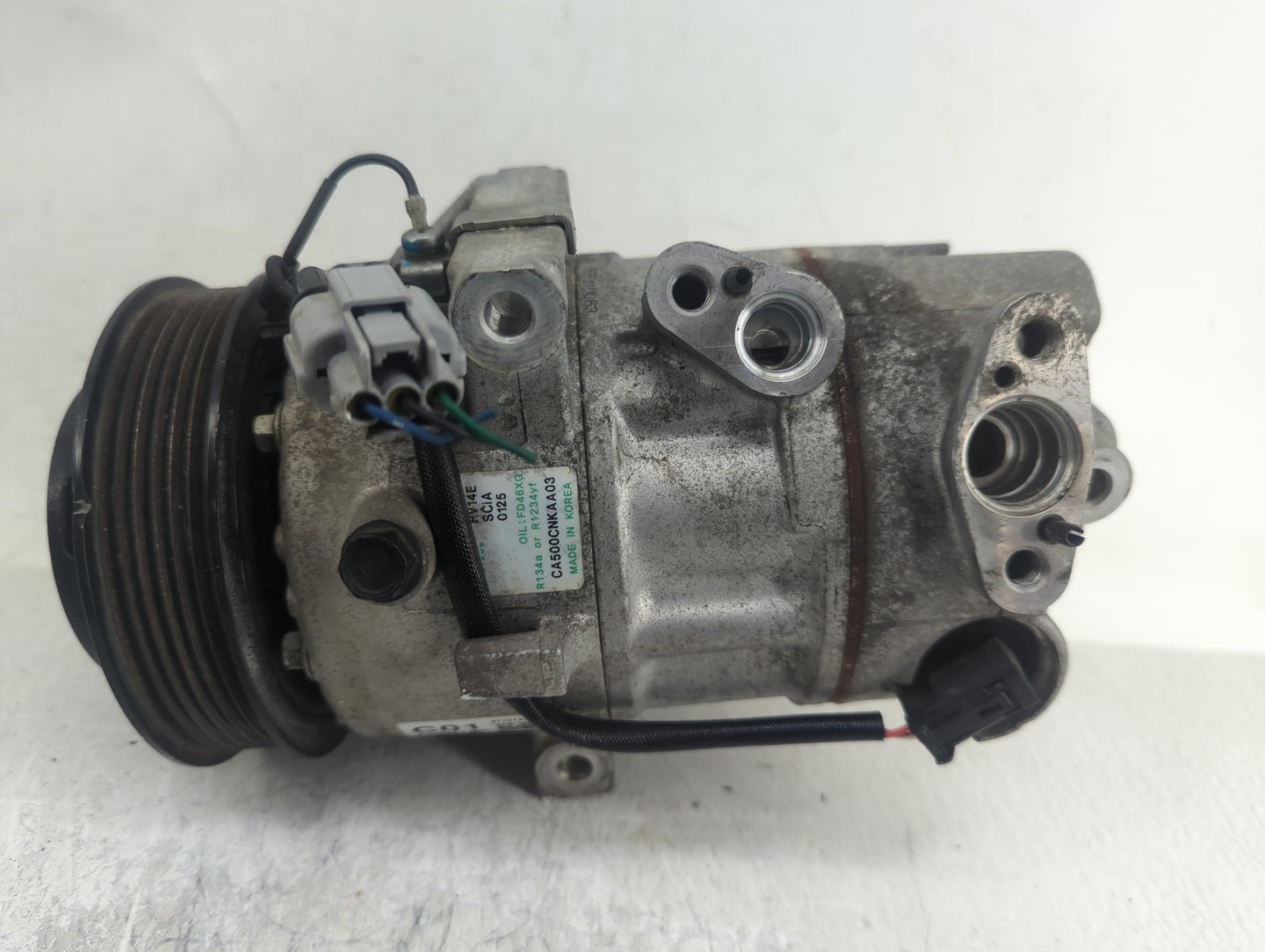 2021-2022 Hyundai Elantra Air Conditioning A/c Ac Compressor Oem - Oemusedautoparts1.com