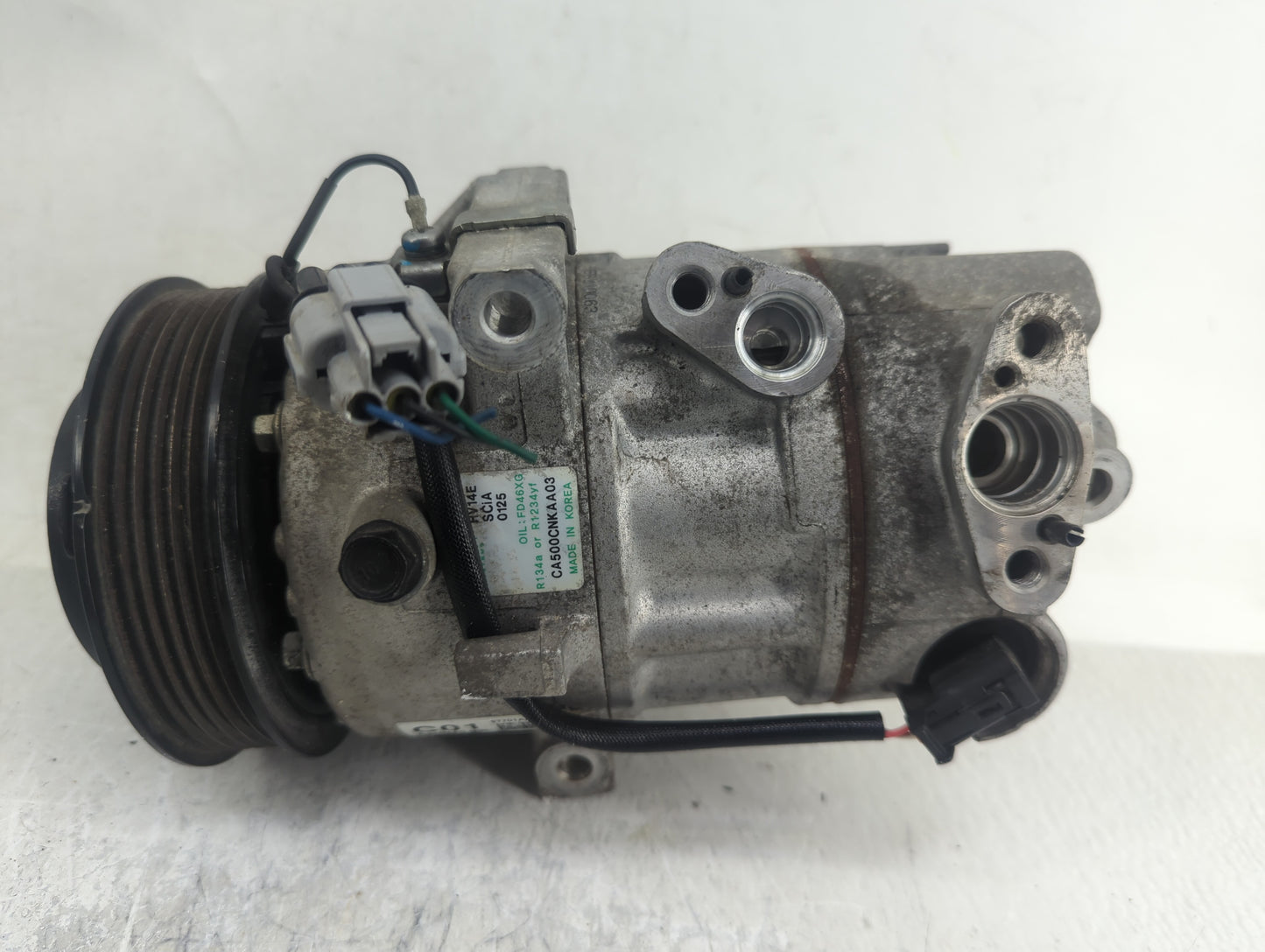 2021-2022 Hyundai Elantra Air Conditioning A/c Ac Compressor Oem - Oemusedautoparts1.com