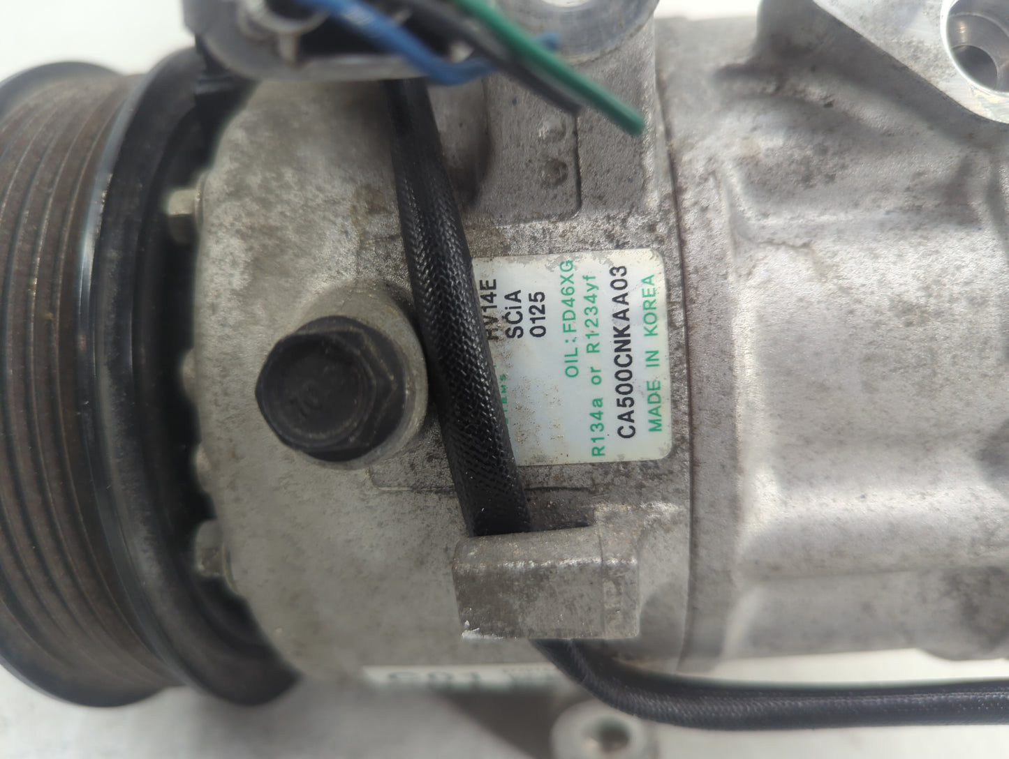 2021-2022 Hyundai Elantra Air Conditioning A/c Ac Compressor Oem - Oemusedautoparts1.com