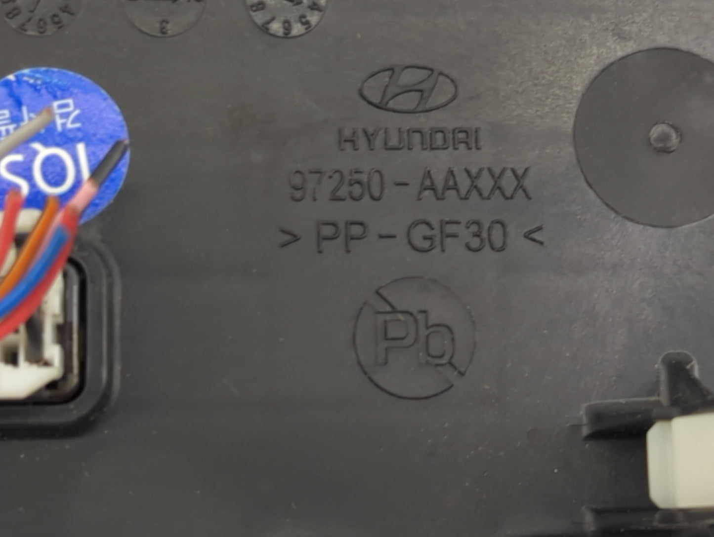 2021-2022 Hyundai Elantra Climate Control Module Temperature AC/Heater Replacement P/N:97250-AAXXX Fits Fits 2021 2022 OEM U