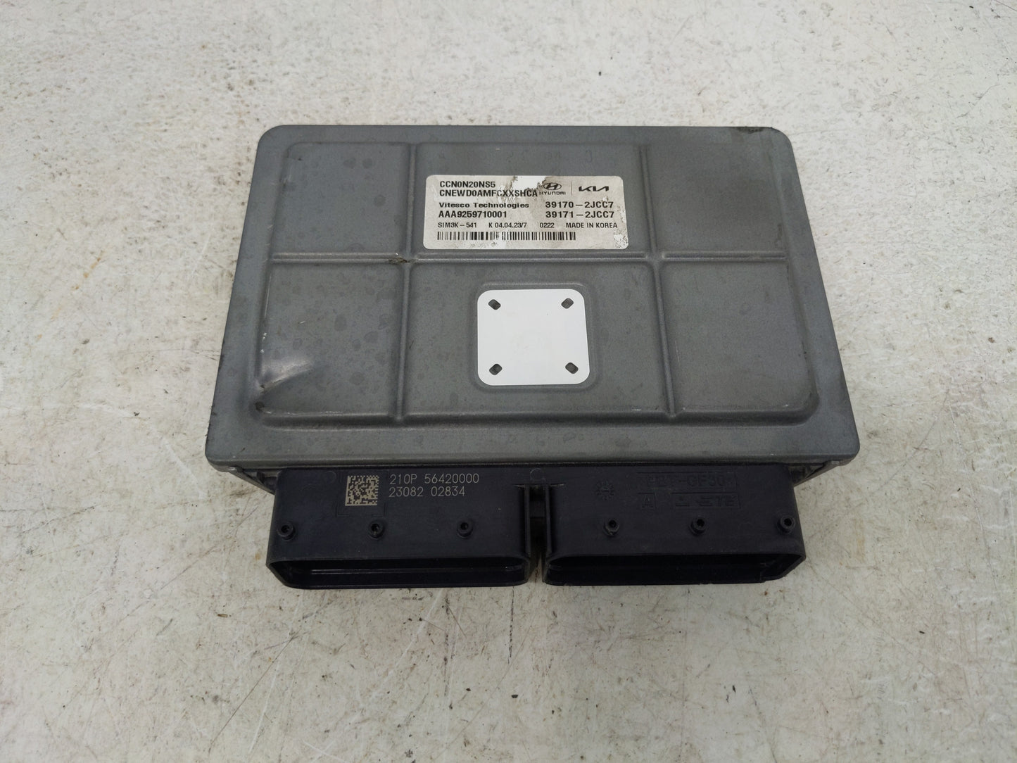 2023 Hyundai Elantra PCM Engine Control Computer ECU ECM PCU OEM P/N:39171-2JCC7 39170-2JCC7 Fits OEM Used Auto Parts - Oemu