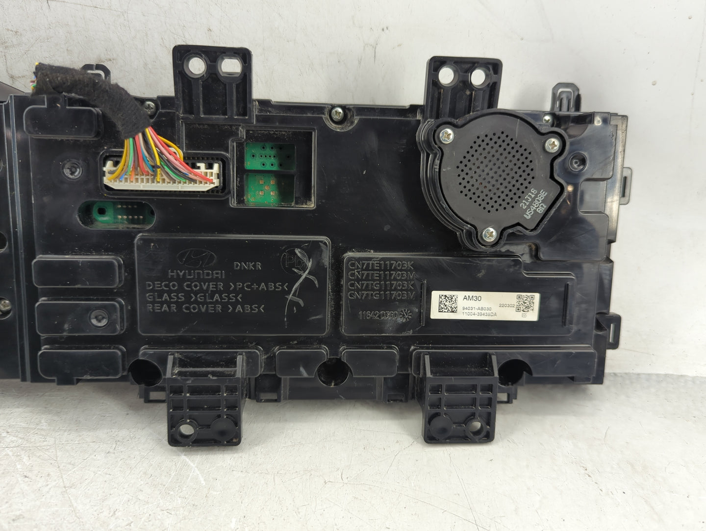 2021-2022 Hyundai Elantra Instrument Cluster Speedometer Gauges P/N:94031-AB030 Fits Fits 2021 2022 OEM Used Auto Parts - Oe