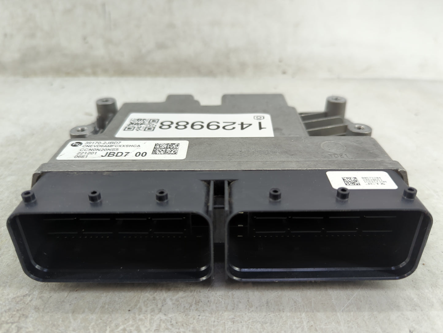 2023 Hyundai Elantra PCM Engine Control Computer ECU ECM PCU OEM P/N:39170-2JBD7 CNEVD0AMFCXXSHCA, CCN0N20NS5, 39171-2JBD7 F