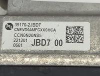 2023 Hyundai Elantra PCM Engine Control Computer ECU ECM PCU OEM P/N:39170-2JBD7 CNEVD0AMFCXXSHCA, CCN0N20NS5, 39171-2JBD7 F