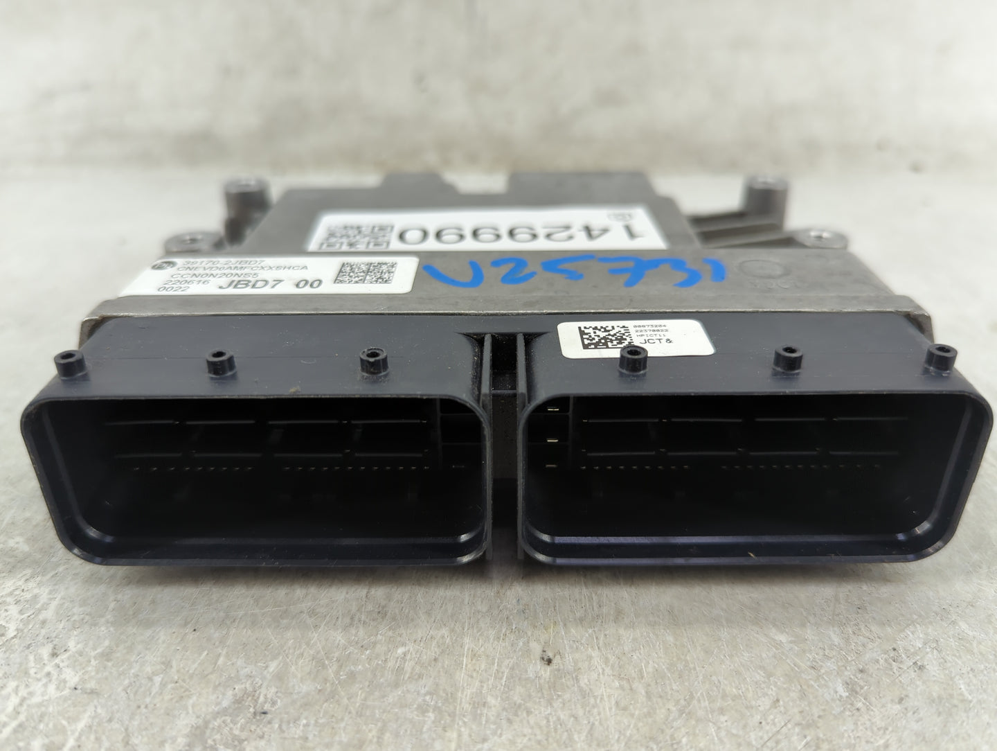 2023 Hyundai Elantra PCM Engine Control Computer ECU ECM PCU OEM P/N:39171-2JBD7 39170-2JBD7 Fits OEM Used Auto Parts - Oemu