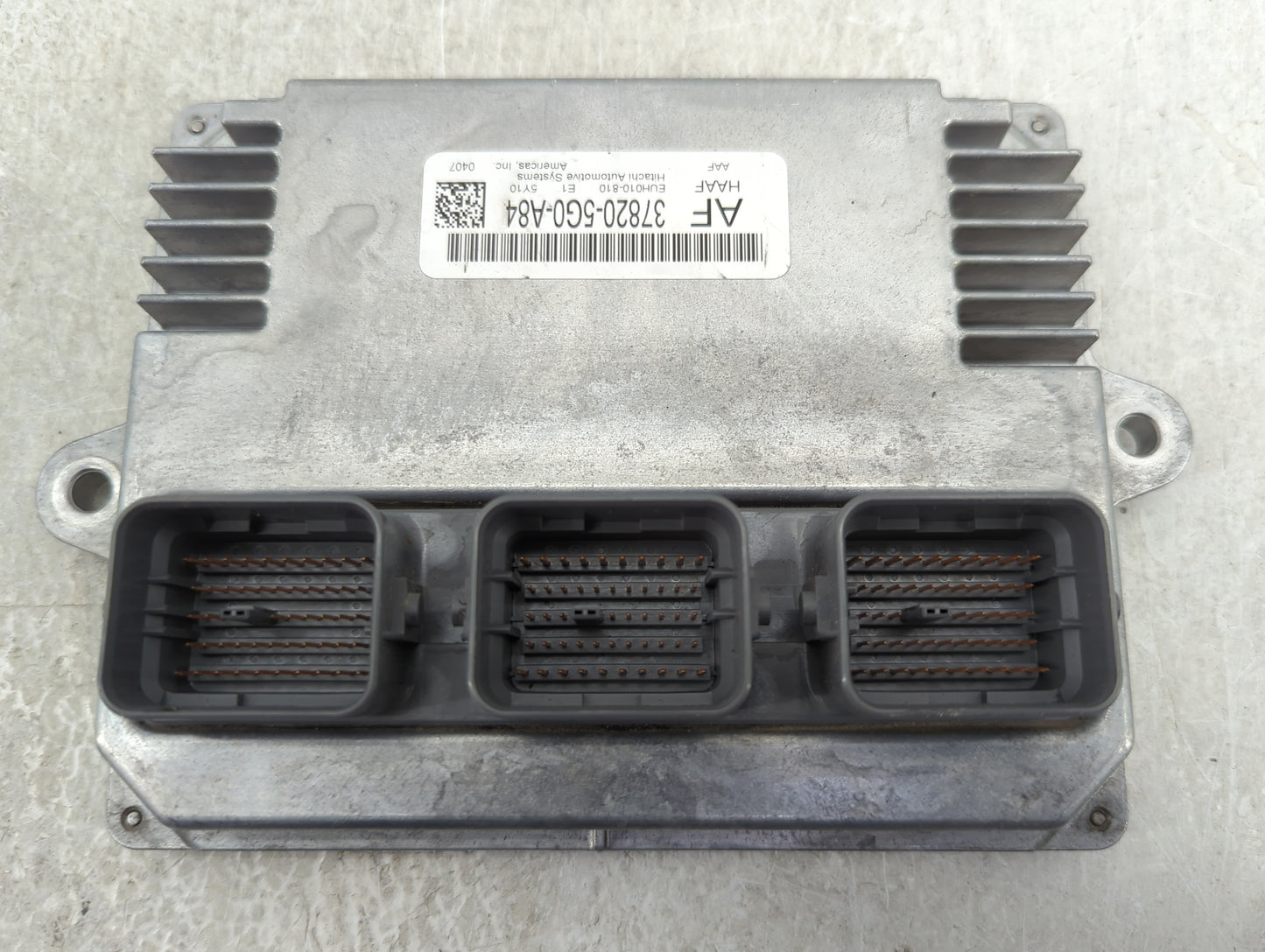 2023 Hyundai Elantra PCM Engine Control Computer ECU ECM PCU OEM P/N:37820-5G0-A84 EUH010-810 Fits OEM Used Auto Parts - Oem