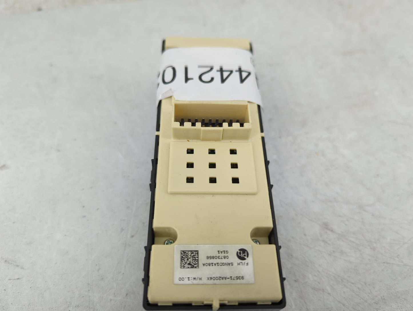 2021-2022 Hyundai Elantra Master Power Window Switch Replacement Driver Side Left P/N:93571-AA2004X Fits Fits 2021 2022 OEM 