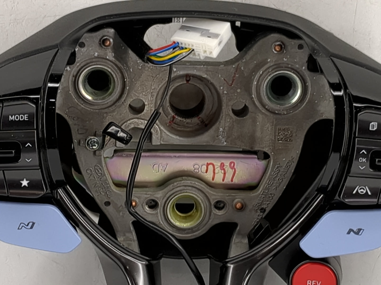 2023 Hyundai Elantra Steering Wheel Oem Black - Oemusedautoparts1.com