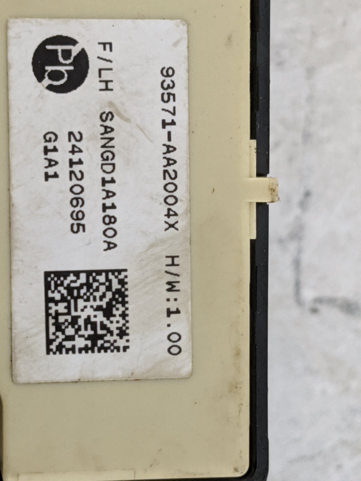 2021-2022 Hyundai Elantra Master Power Window Switch Replacement Driver Side Left P/N:93571-AA2004X SANGD1A180A Fits OEM Use