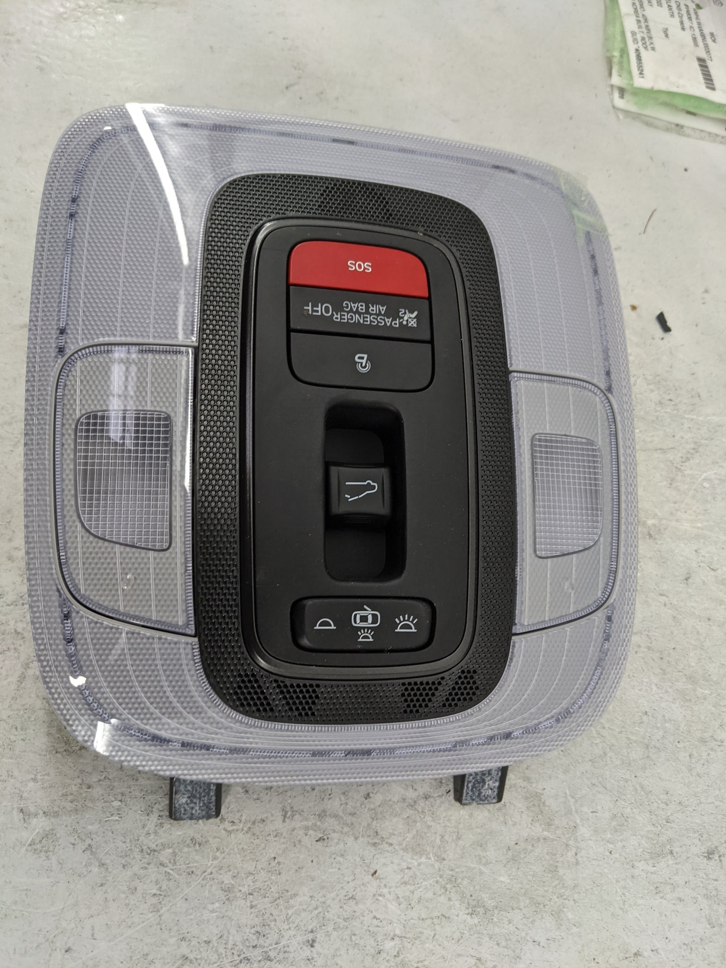 2022-2022 Hyundai Elantra Overhead Roof Console - Oemusedautoparts1.com