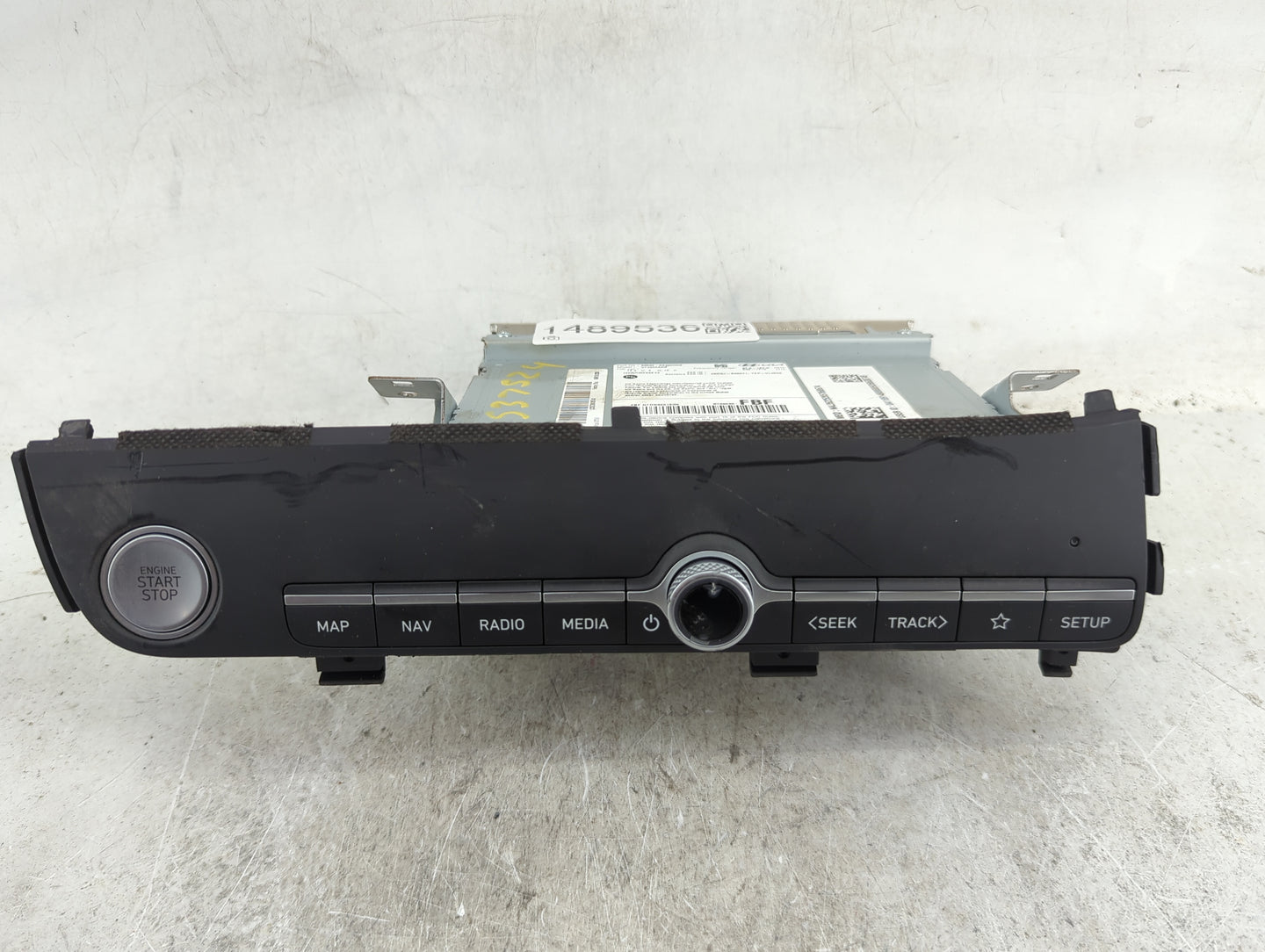 2021-2022 Hyundai Elantra Radio AM FM Cd Player Receiver Replacement P/N:96560AA260NNB 96720 Fits Fits 2021 2022 OEM Used Au