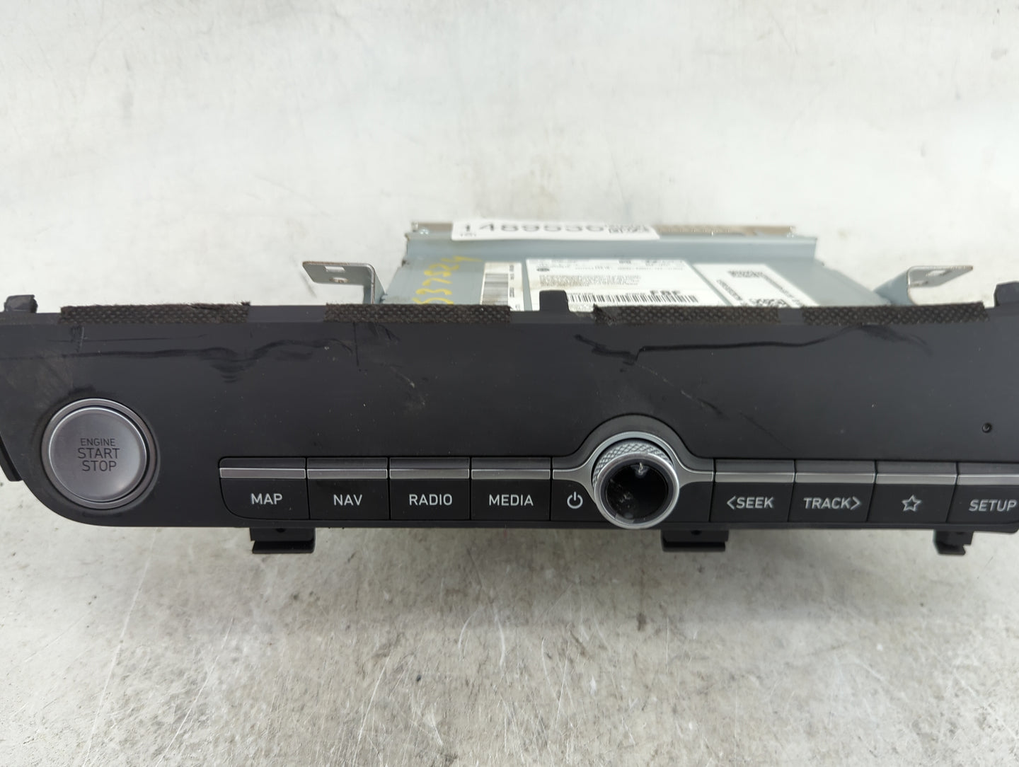 2021-2022 Hyundai Elantra Radio AM FM Cd Player Receiver Replacement P/N:96560AA260NNB 96720 Fits Fits 2021 2022 OEM Used Au