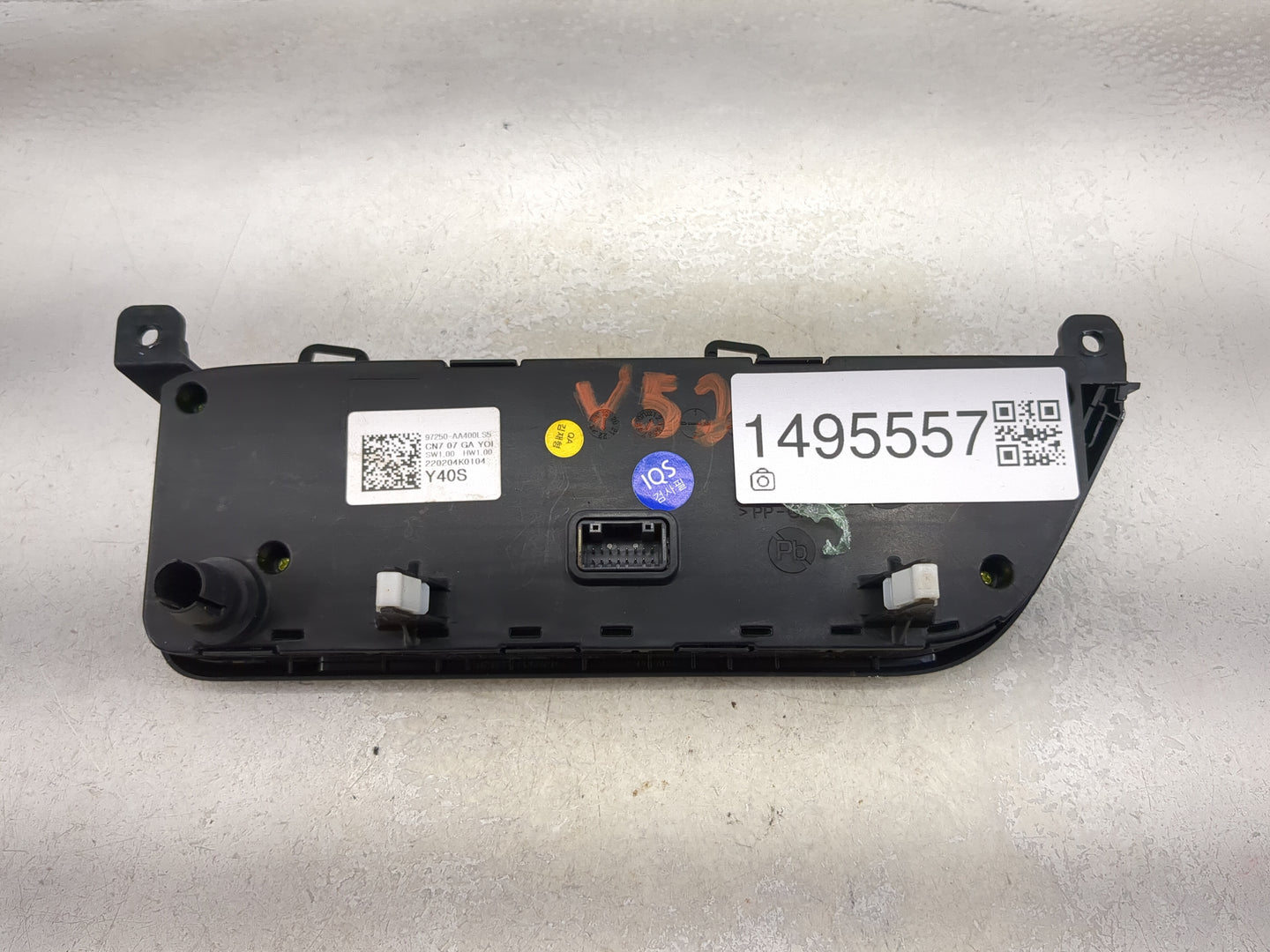 2021-2022 Hyundai Elantra Climate Control Module Temperature AC/Heater Replacement P/N:97250-AA400LS5 Fits Fits 2021 2022 OE