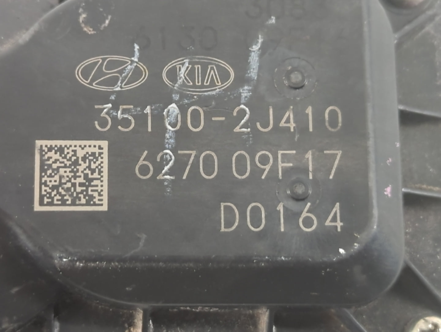 2021-2022 Hyundai Elantra Throttle Body P/N:35100-2J410 Fits Fits 2021 2022 OEM Used Auto Parts - Oemusedautoparts1.com