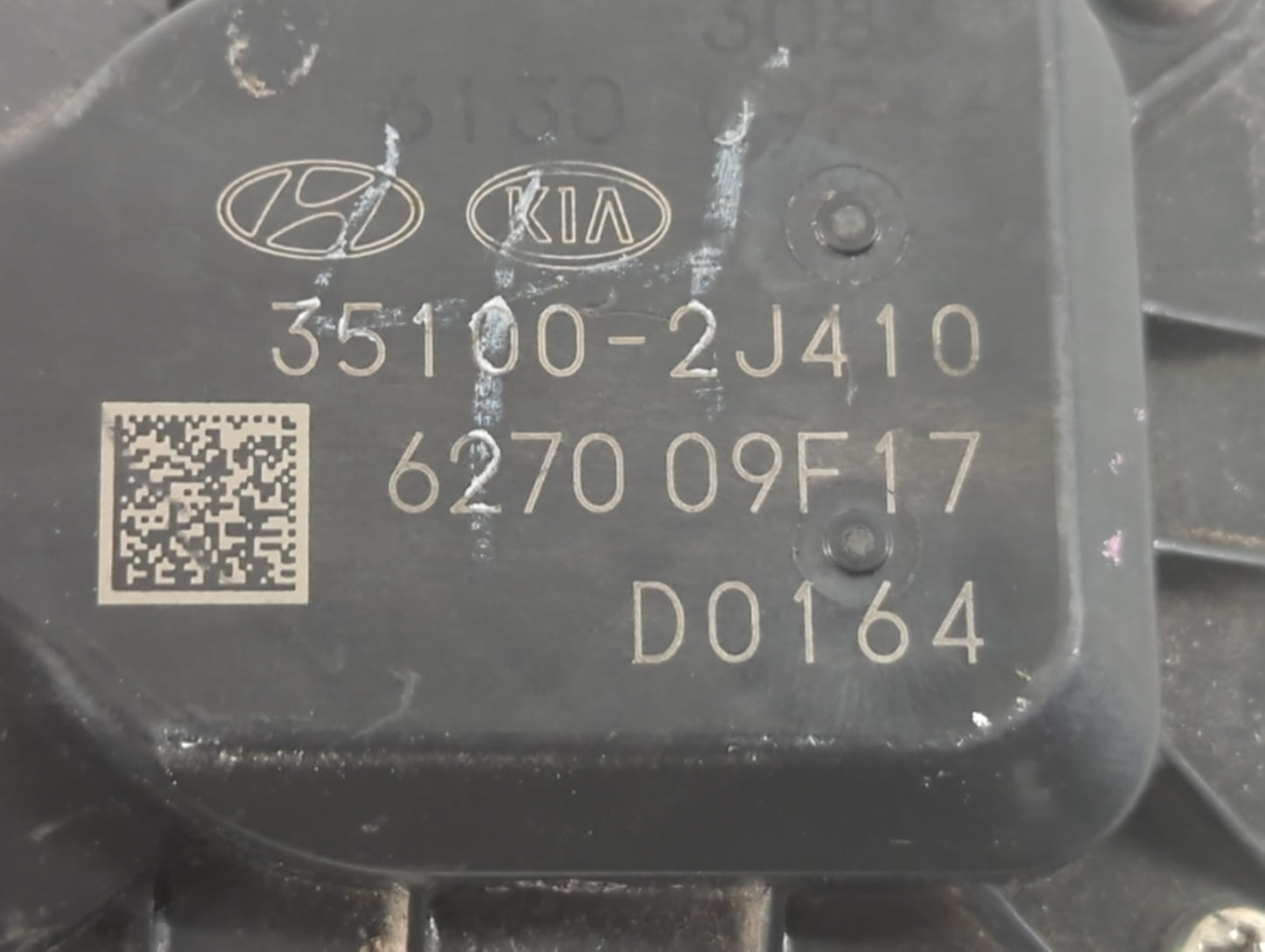 2021-2022 Hyundai Elantra Throttle Body P/N:35100-2J410 Fits Fits 2021 2022 OEM Used Auto Parts - Oemusedautoparts1.com