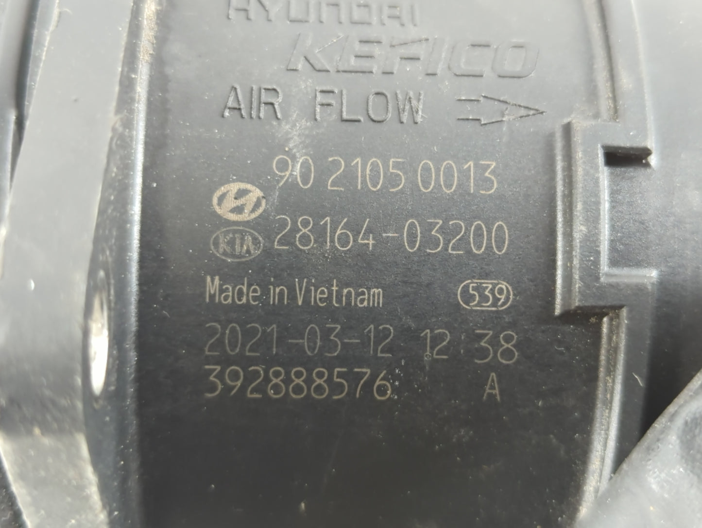 2023 Hyundai Elantra Mass Air Flow Meter Maf - Oemusedautoparts1.com