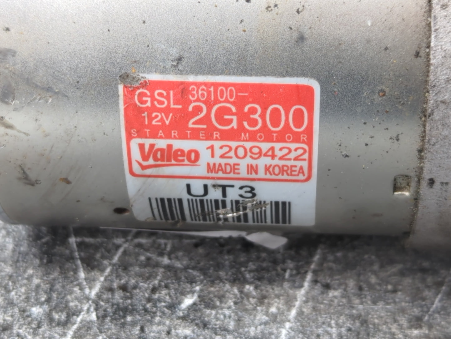 2023 Hyundai Elantra Car Starter Motor Solenoid OEM P/N:36100-2G300 Fits Fits 2016 2017 2018 2019 2020 2021 OEM Used Auto Pa