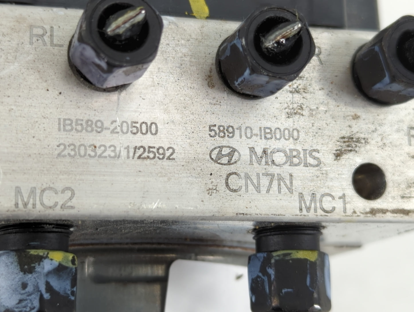 2021-2022 Hyundai Elantra ABS Pump Control Module Replacement P/N:58910-IB000 230323/1/2592 Fits Fits 2021 2022 OEM Used Aut