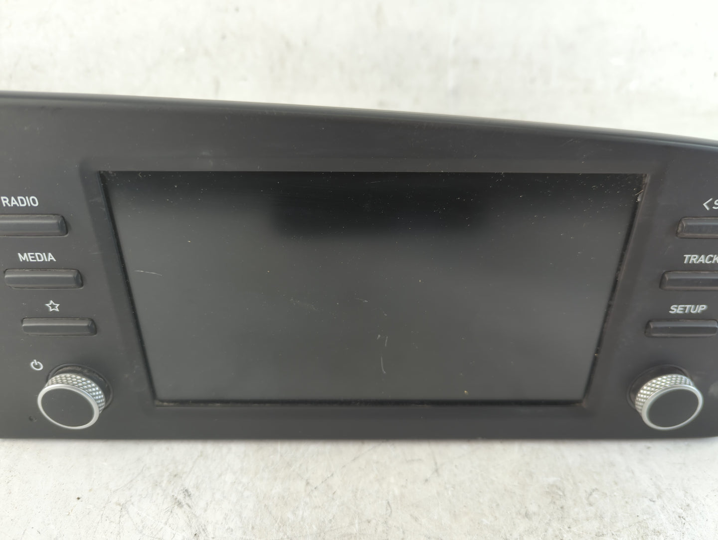 2021-2022 Hyundai Elantra Radio AM FM Cd Player Receiver Replacement P/N:96160-BY090LS5 Fits Fits 2021 2022 OEM Used Auto Pa