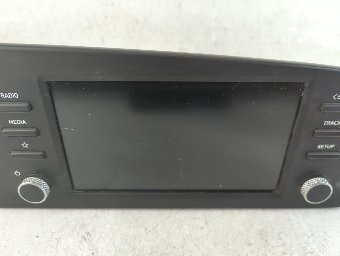 2021-2022 Hyundai Elantra Radio AM FM Cd Player Receiver Replacement P/N:96160-BY090LS5 Fits Fits 2021 2022 OEM Used Auto Pa