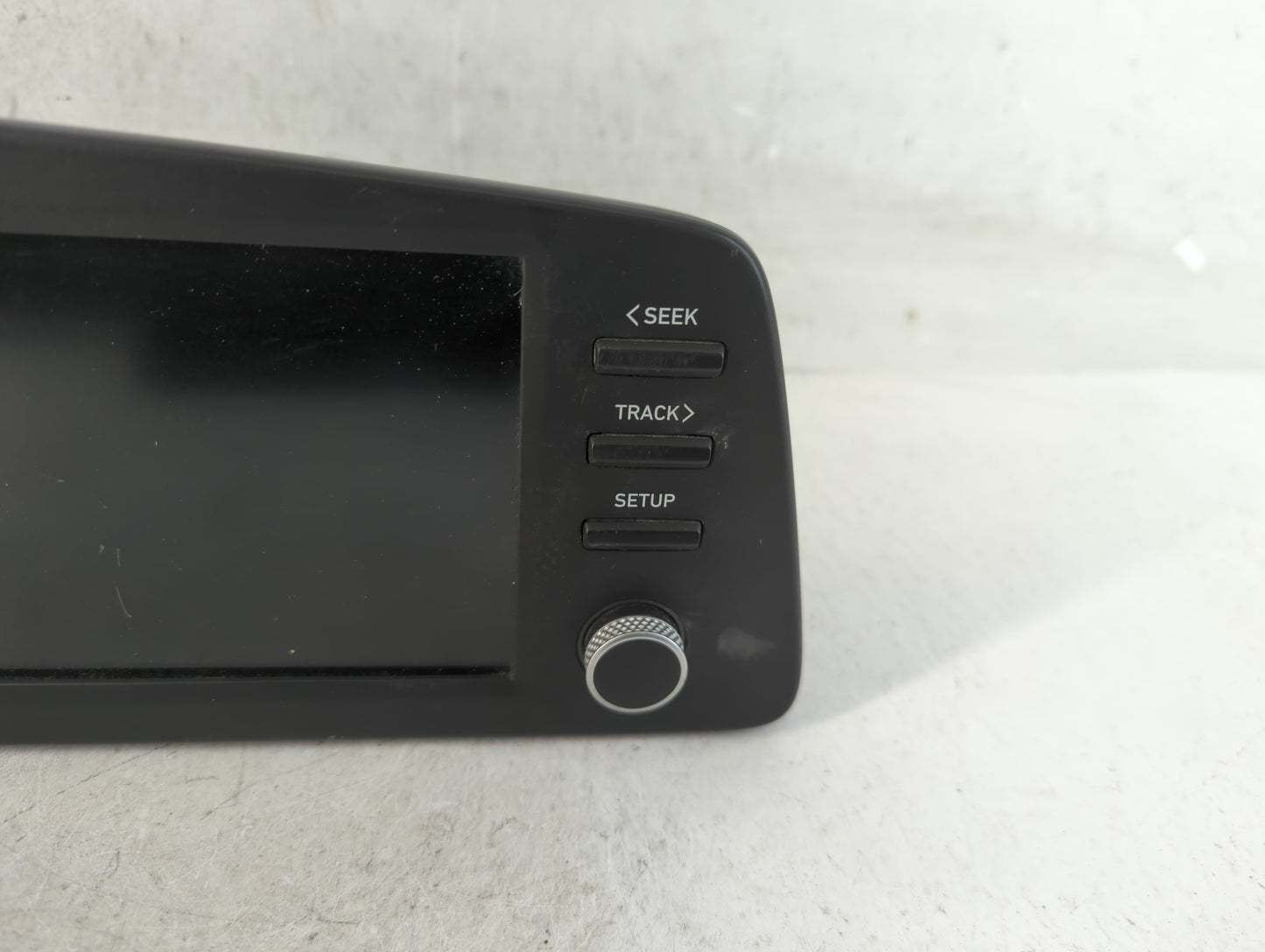 2021-2022 Hyundai Elantra Radio AM FM Cd Player Receiver Replacement P/N:96160-BY090LS5 Fits Fits 2021 2022 OEM Used Auto Pa