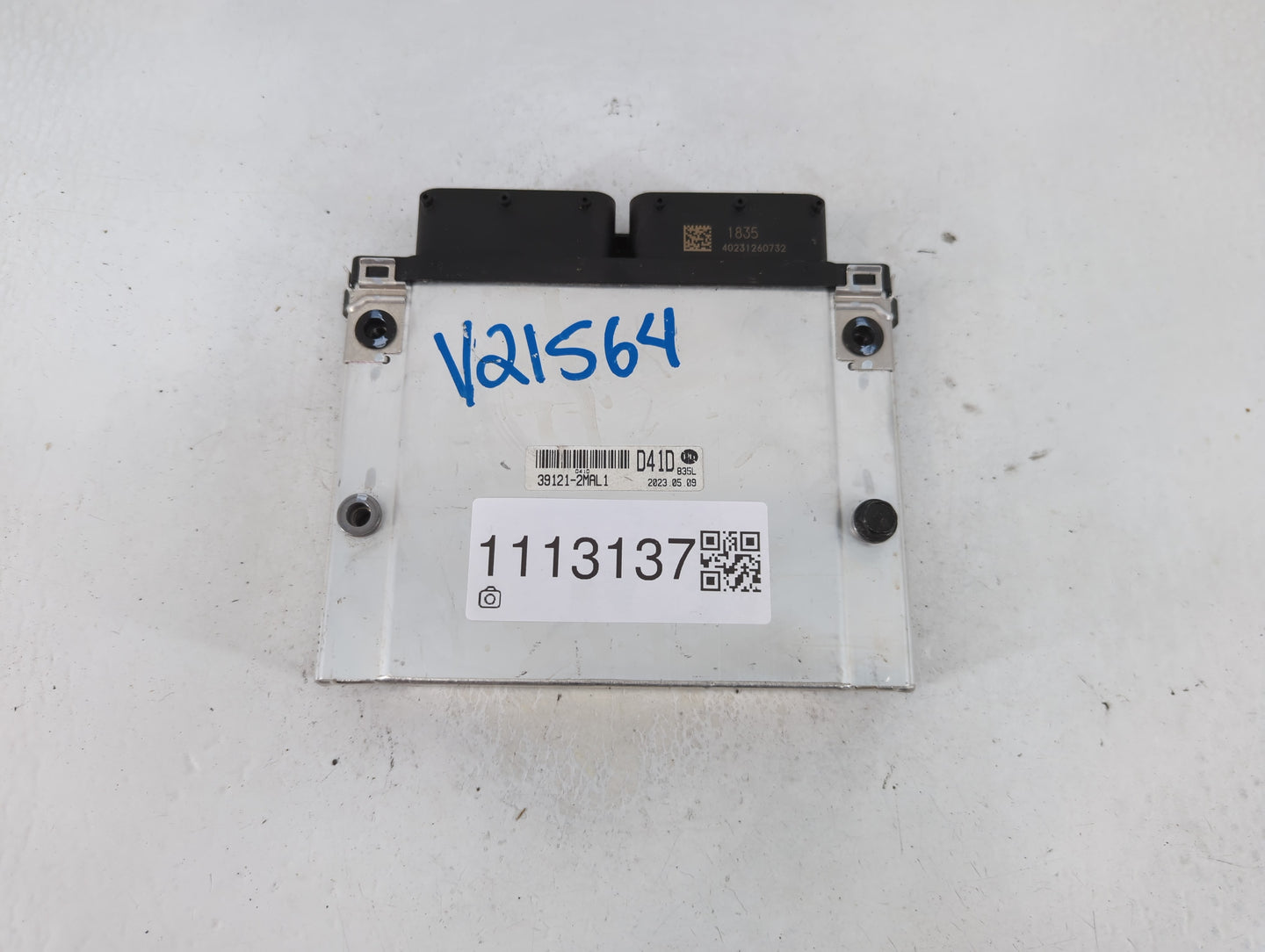 2022 Hyundai Kona PCM Engine Control Computer ECU ECM PCU OEM P/N:39121-2MAL1 Fits OEM Used Auto Parts - Oemusedautoparts1.c