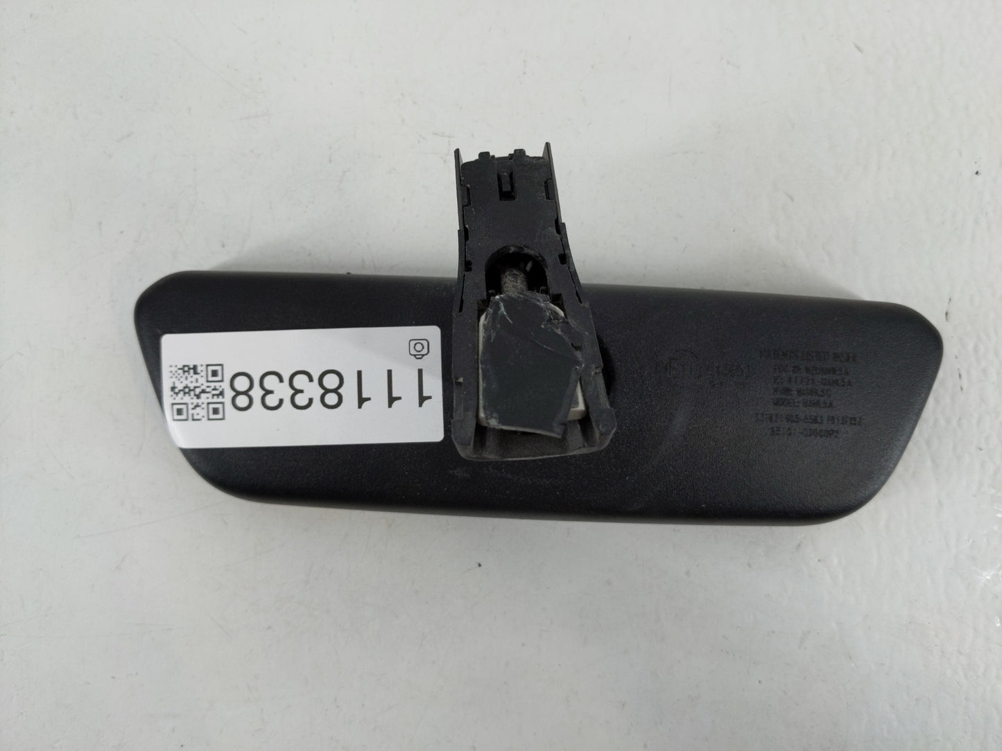 2018-2022 Hyundai Kona Interior Rear View Mirror Replacement OEM P/N:E11048602 Fits Fits 2018 2019 2020 2021 2022 OEM Used A