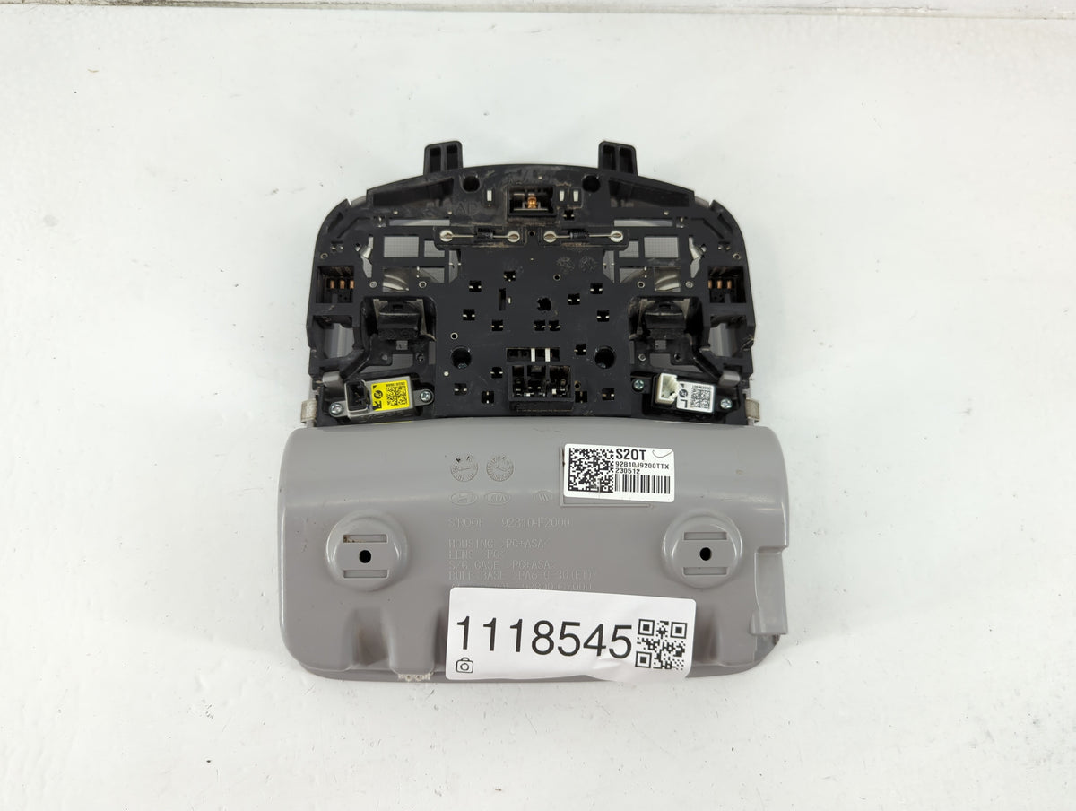 2018-2022 Hyundai Kona Overhead Roof Console 1118545 - Oemusedautoparts1.com