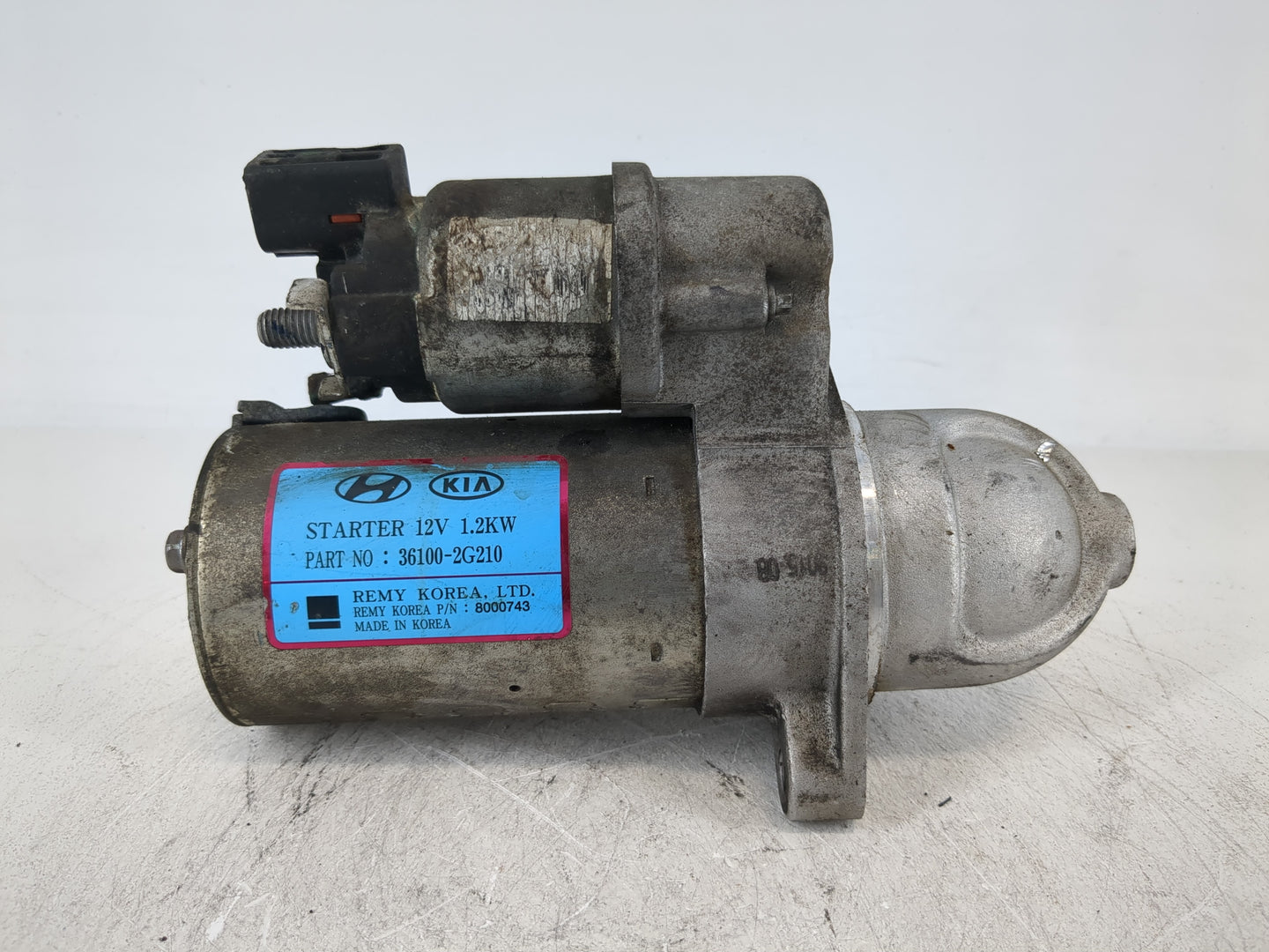 2023 Hyundai Kona Car Starter Motor Solenoid OEM P/N:36100-2G210 Fits OEM Used Auto Parts - Oemusedautoparts1.com