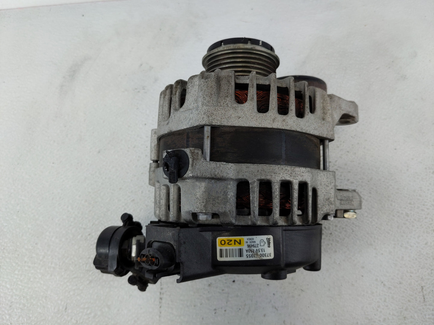 2022 Hyundai Kona Alternator Replacement Generator Charging Assembly Engine OEM P/N:37300 2J355 Fits Fits 2021 OEM Used Auto