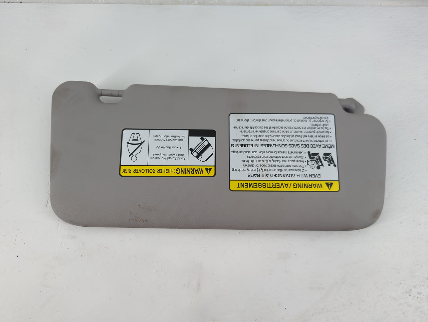 2022 Hyundai Kona Sun Visor Shade Replacement Driver Left Mirror Fits OEM Used Auto Parts - Oemusedautoparts1.com