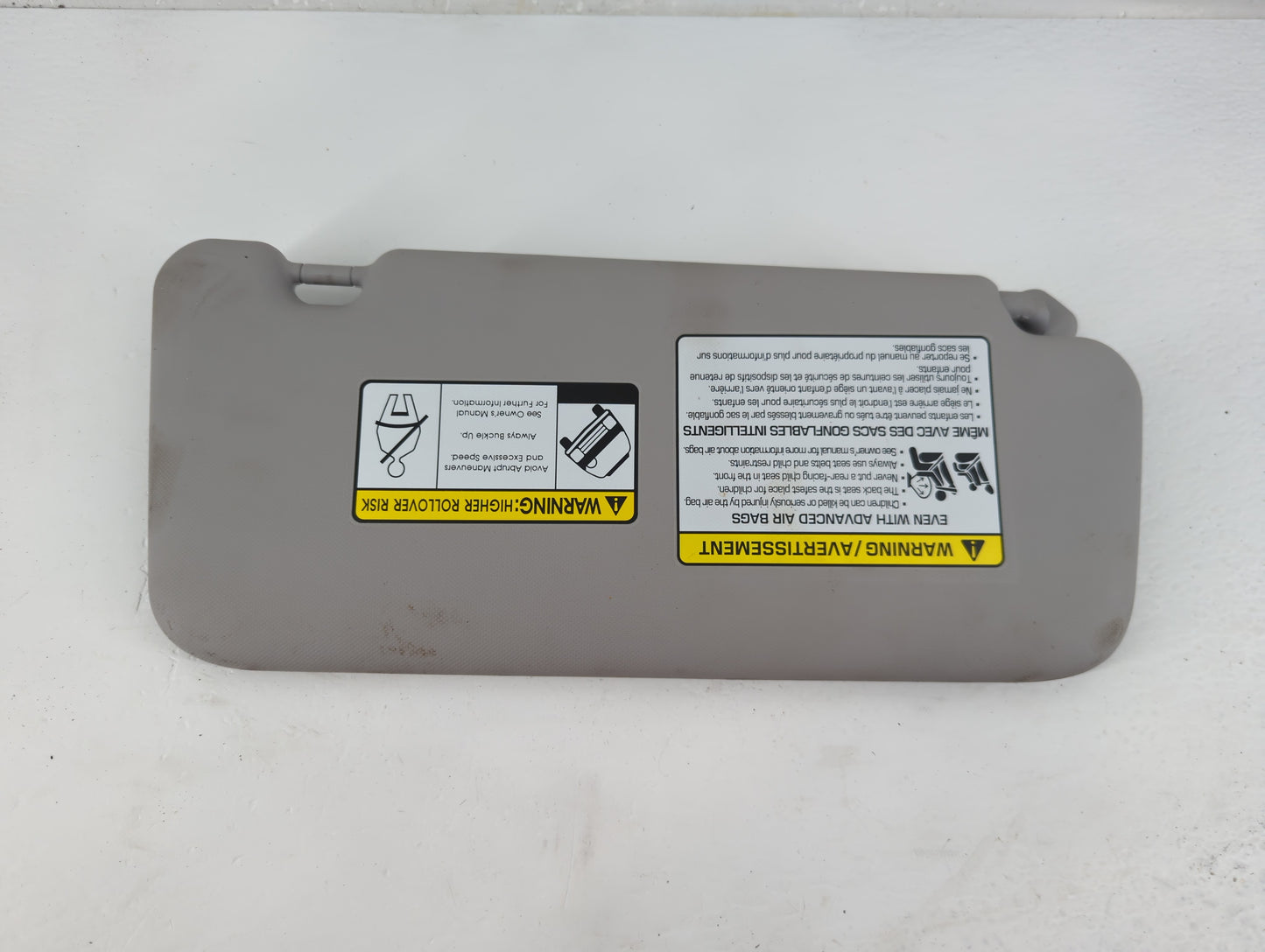 2022 Hyundai Kona Sun Visor Shade Replacement Driver Left Mirror Fits OEM Used Auto Parts - Oemusedautoparts1.com