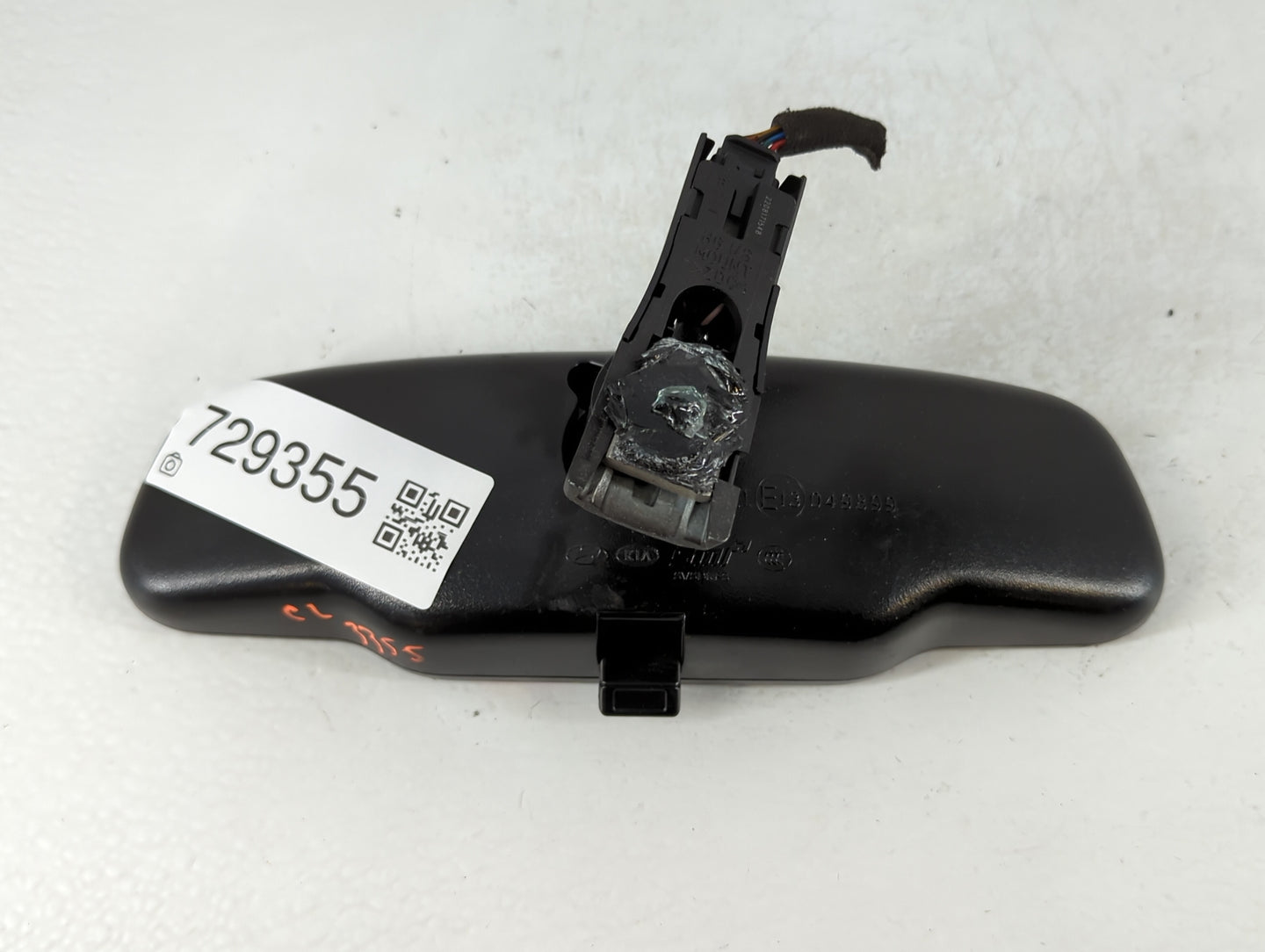 2019-2022 Hyundai Kona Interior Rear View Mirror Replacement OEM P/N:E13049899 Fits Fits 2019 2020 2021 2022 OEM Used Auto P