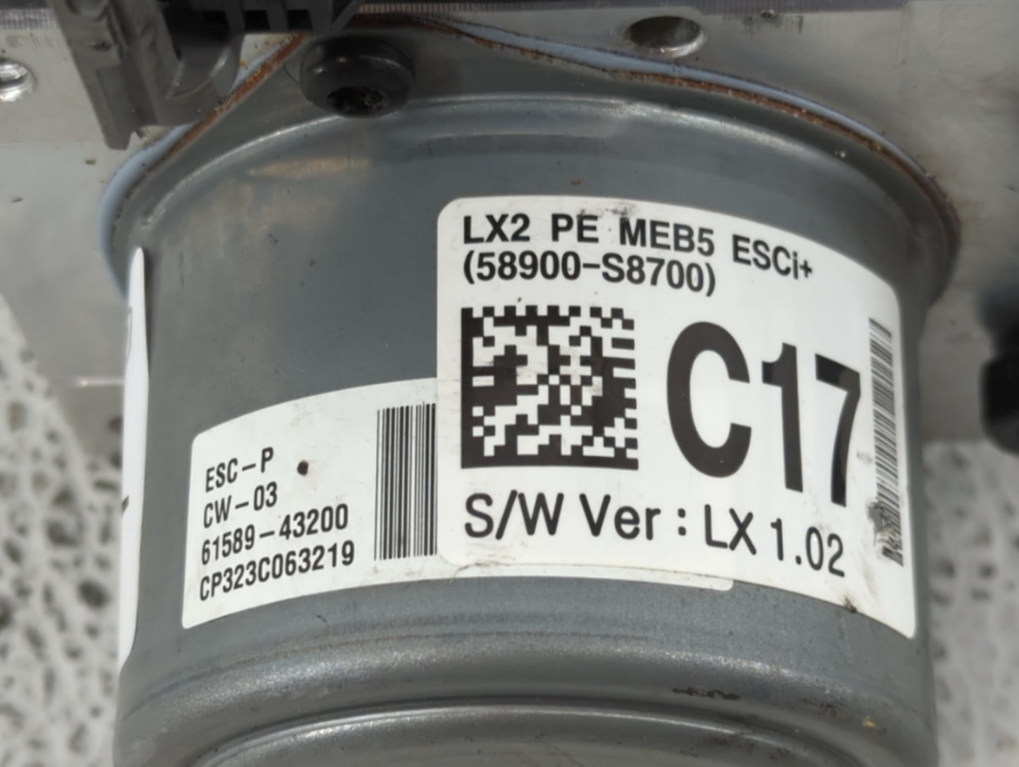 2023 Hyundai Palisade ABS Pump Control Module Replacement P/N:58900-S8700 Fits OEM Used Auto Parts - Oemusedautoparts1.com