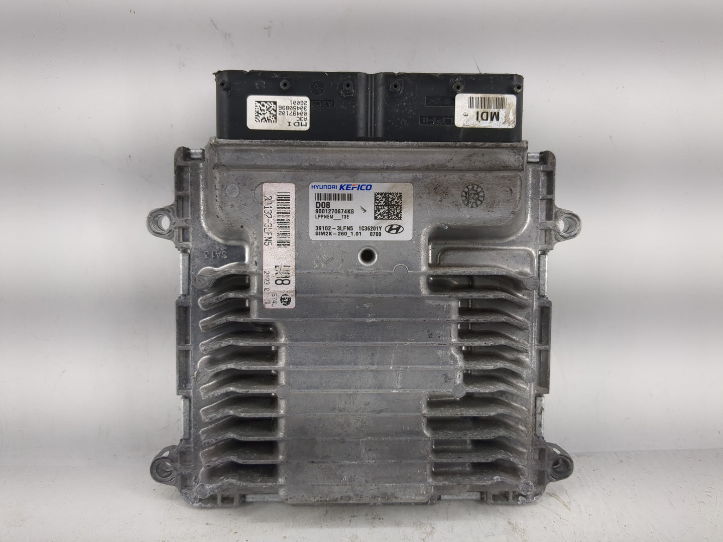 2023 Hyundai Palisade PCM Engine Control Computer ECU ECM PCU OEM P/N:39102-3LFN5 Fits OEM Used Auto Parts - Oemusedautopart