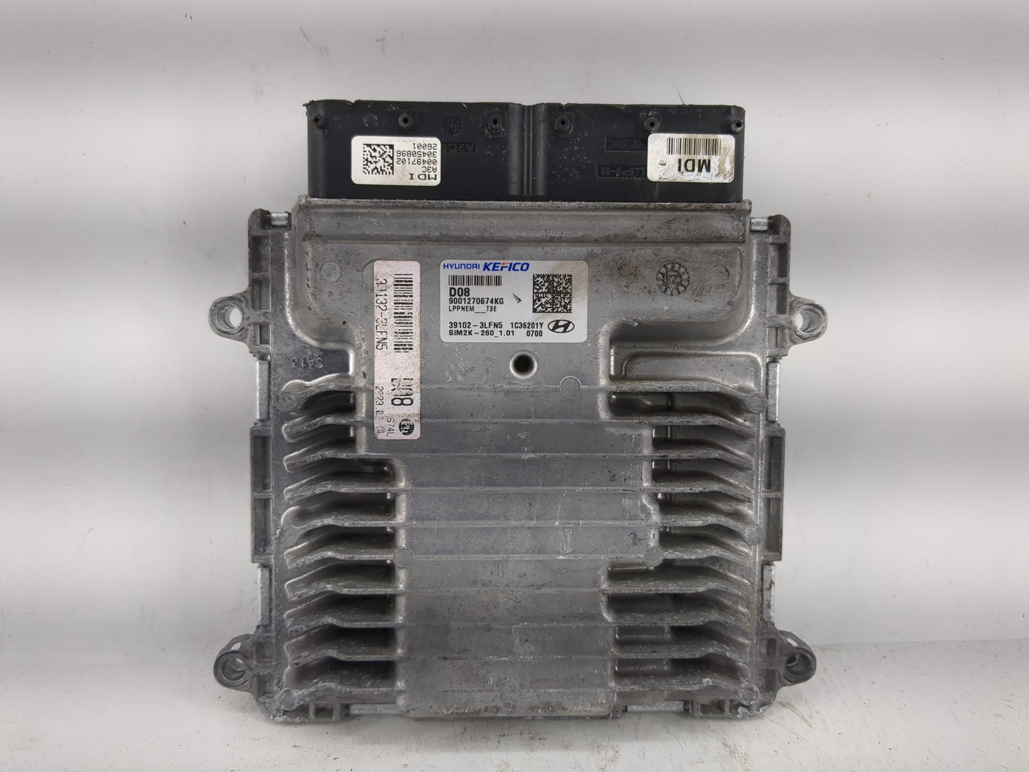 2023 Hyundai Palisade PCM Engine Control Computer ECU ECM PCU OEM P/N:39102-3LFN5 Fits OEM Used Auto Parts - Oemusedautopart