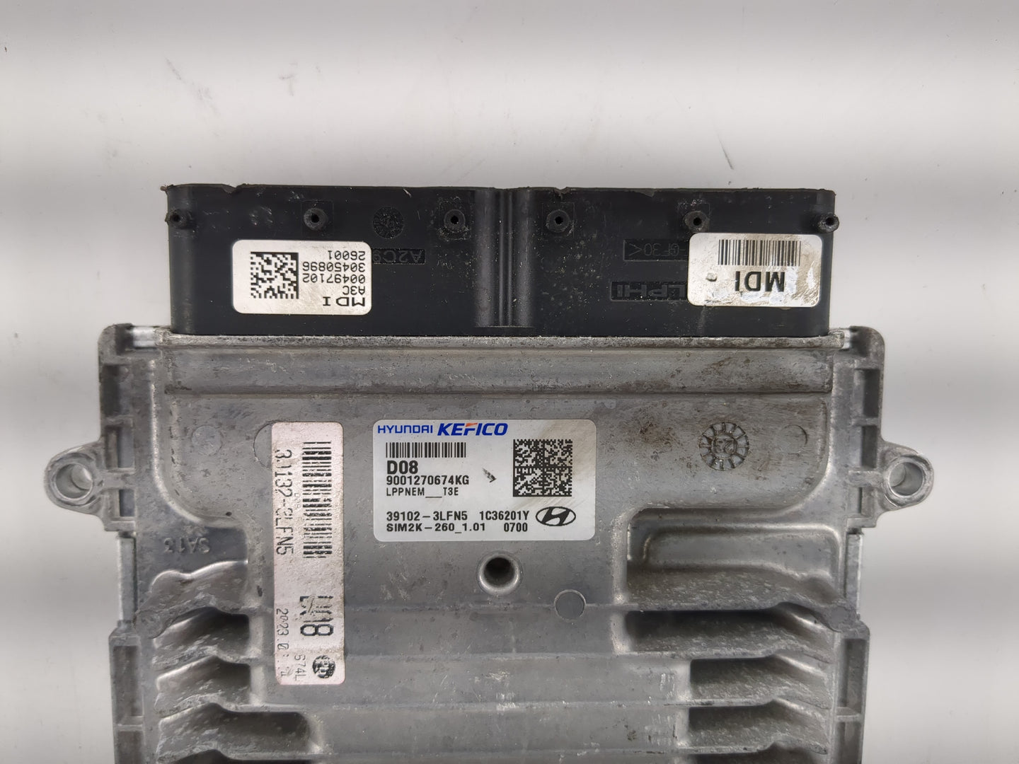 2023 Hyundai Palisade PCM Engine Control Computer ECU ECM PCU OEM P/N:39102-3LFN5 Fits OEM Used Auto Parts - Oemusedautopart