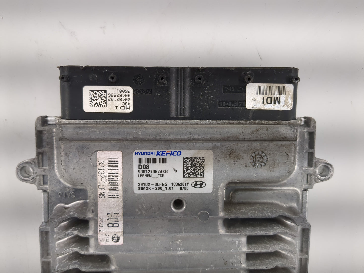 2023 Hyundai Palisade PCM Engine Control Computer ECU ECM PCU OEM P/N:39102-3LFN5 Fits OEM Used Auto Parts - Oemusedautopart