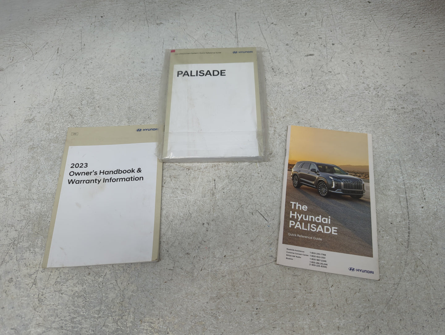 2023 Hyundai Palisade Owners Manual Book Guide P/N:S8MS7-CB001 OEM Used Auto Parts - Oemusedautoparts1.com