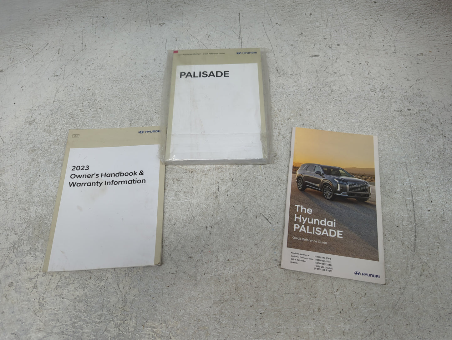 2023 Hyundai Palisade Owners Manual Book Guide P/N:S8MS7-CB001 OEM Used Auto Parts - Oemusedautoparts1.com